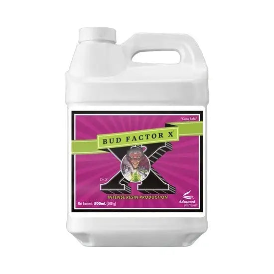 Advanced Nutrients Bud Factor X – Kukinnan tehostaja & varsien vahvistaja (250 ml, 500 ml, 1 L)