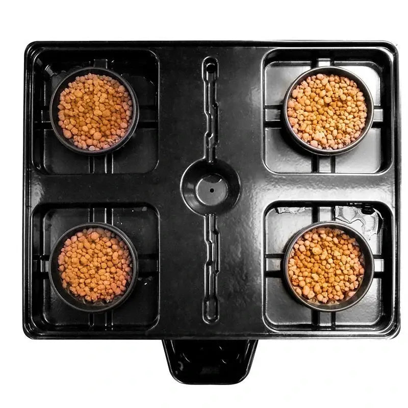 DWC PRO Aeroponic System 4 kasvia – 50L | PLATINIUM Hydroponics | DWC-kasvatusjärjestelmä