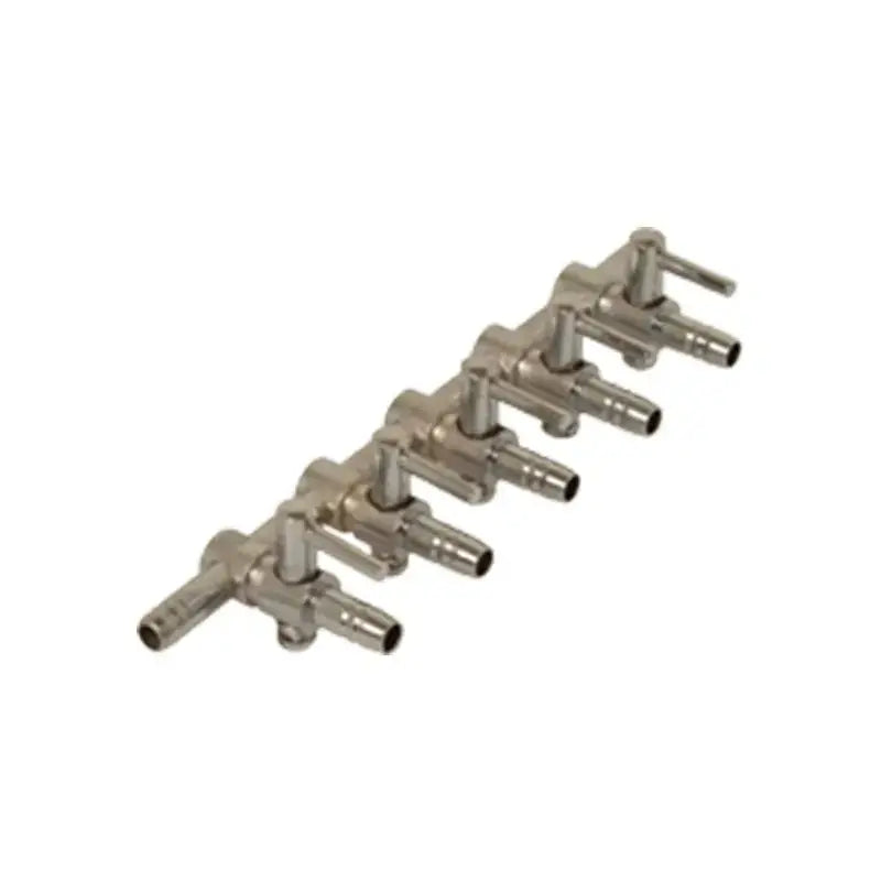 Jakotukki 5-ulostulolla | Metallinen ilmanjakaja 4/6 mm putkelle