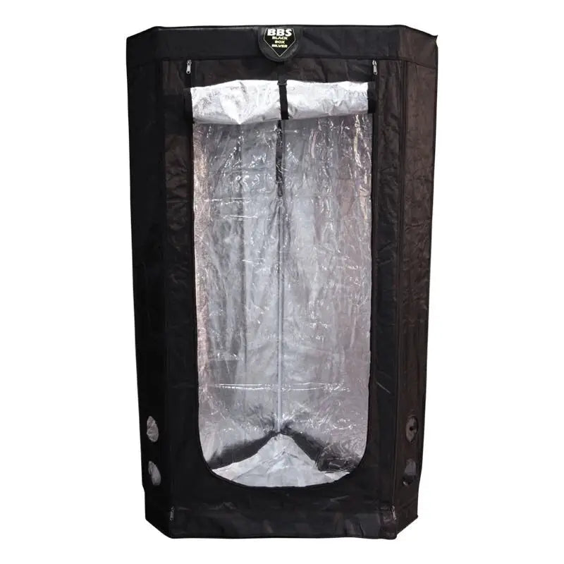 Blackbox Silver -kasvatusteltta kulmamalli 120x75x160 cm
