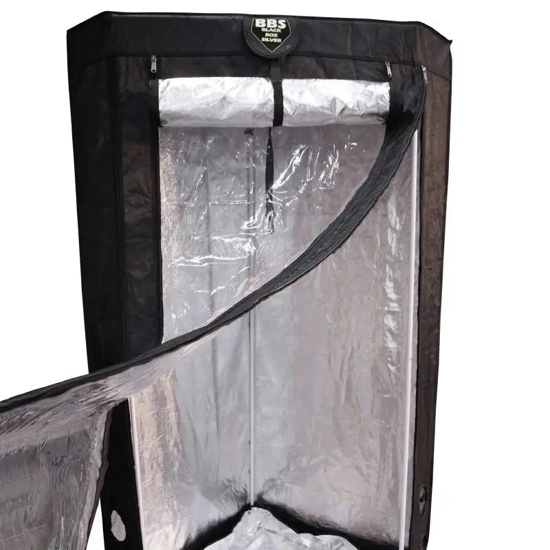 Blackbox Silver -kasvatusteltta kulmamalli 120x75x160 cm