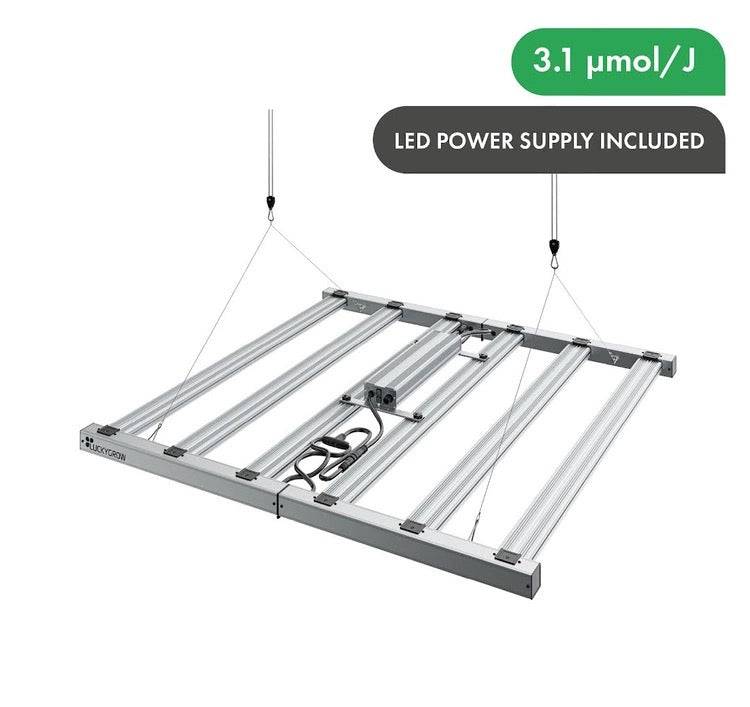 LUCKYGROW FLEX 720W – LED-kasvivalaisin | Samsung LM281B+ PRO | 3.1 µmol/J