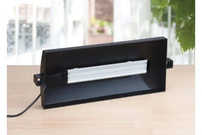 Minipuutarha valkoinen | Keittiöpuutarha 8W LED-lampulla