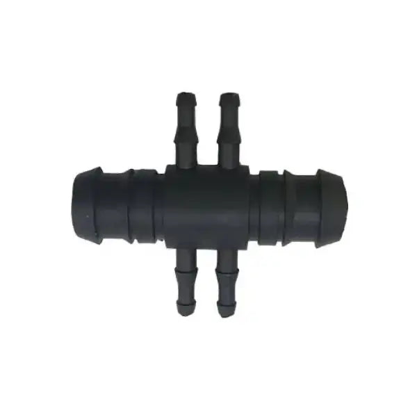 Ristiliitin (X-liitin) kasteluletkuille | 4/6 mm ulostulot – 13 mm tulo