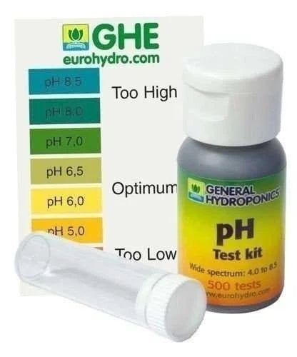Terra Aquatica pH Test Kit | jopa 500 ph- testiä
