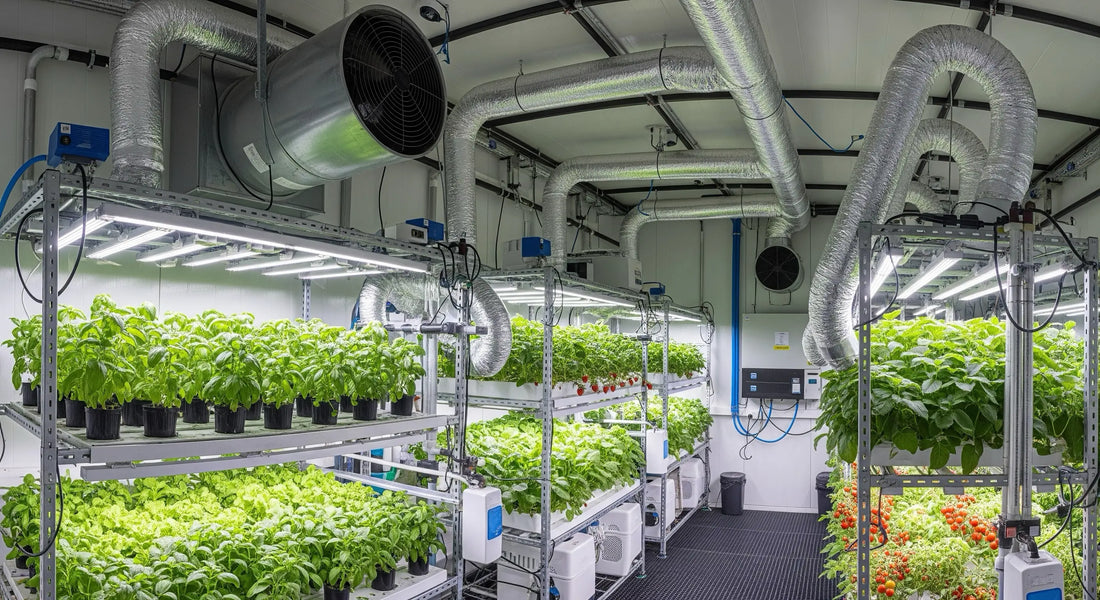 Kanavapuhallin kasvatustilaan – Tehokas ilmanvaihto sisäviljelyssä