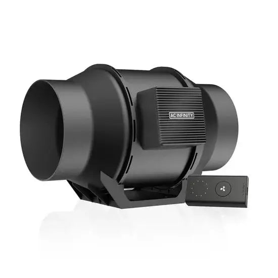AC Infinity CLOUDLINE A6 – hiljainen kanavapuhallin 150mm 600 m³/h 10-nopeussäätimellä