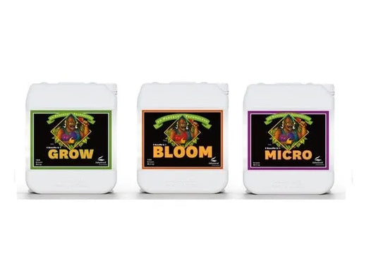 Advanced Nutrients MICRO, BLOOM, GROW 3x5L pakkaus | pH Perfect - Cropper