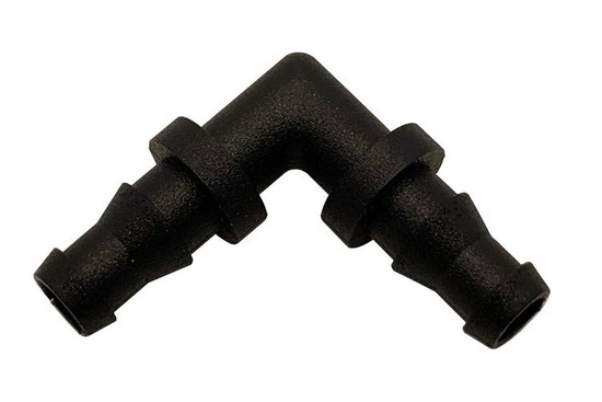 AutoPot kulmaliitin 9mm – kastelujärjestelmän 90° liitin