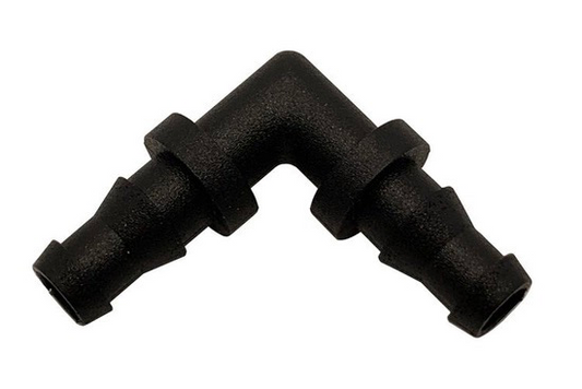 AutoPot kulmaliitin 9mm – kastelujärjestelmän 90° liitin