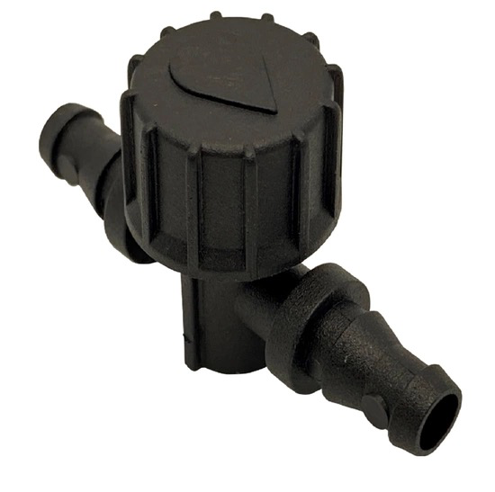 Autopot hana / sulkuventtiili 9mm