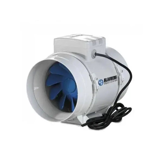 Blauberg BI-Turbo 250mm – tehokas kanavapuhallin 1070/1360 m³/h kahdella nopeudella