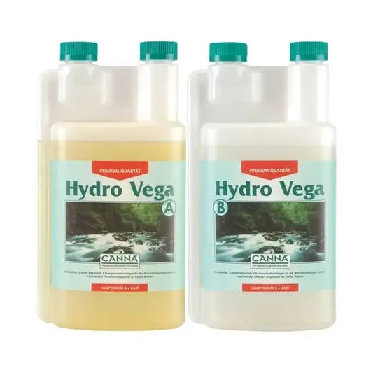 CANNA Hydro Vega A & B – Kasvuvaiheen ravinne hydrojärjestelmiin 1L