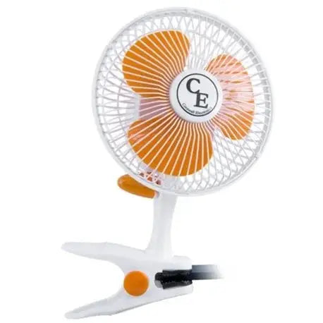 Cornwall Electronics klipsituuletin Ø15cm 15W – ilmankierto sisäkasvatukseen
