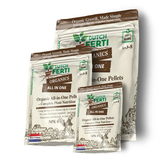 Dutch Ferti All-in-One Pellets – orgaaninen kasvilannoite 0,5 kg  tai 1 kg