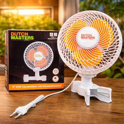 Dutch Masters oskilloiva 2-nopeus klipsituuletin 20W