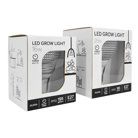 E27 LED-kasvivalo – 4000K – 16W tai 25W 