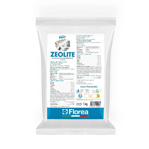 Florea Natural Chabasite Zeolite – luonnollinen zeoliitti maanparannusaine 1 kg