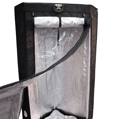 Blackbox Silver -kasvatusteltta kulmamalli 120x75x160 cm