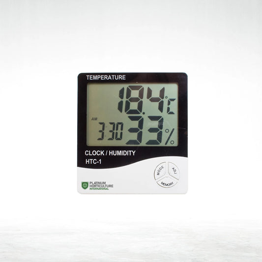 Platinum digitaalinen lämpö- kosteusmittari isolla näytöllä