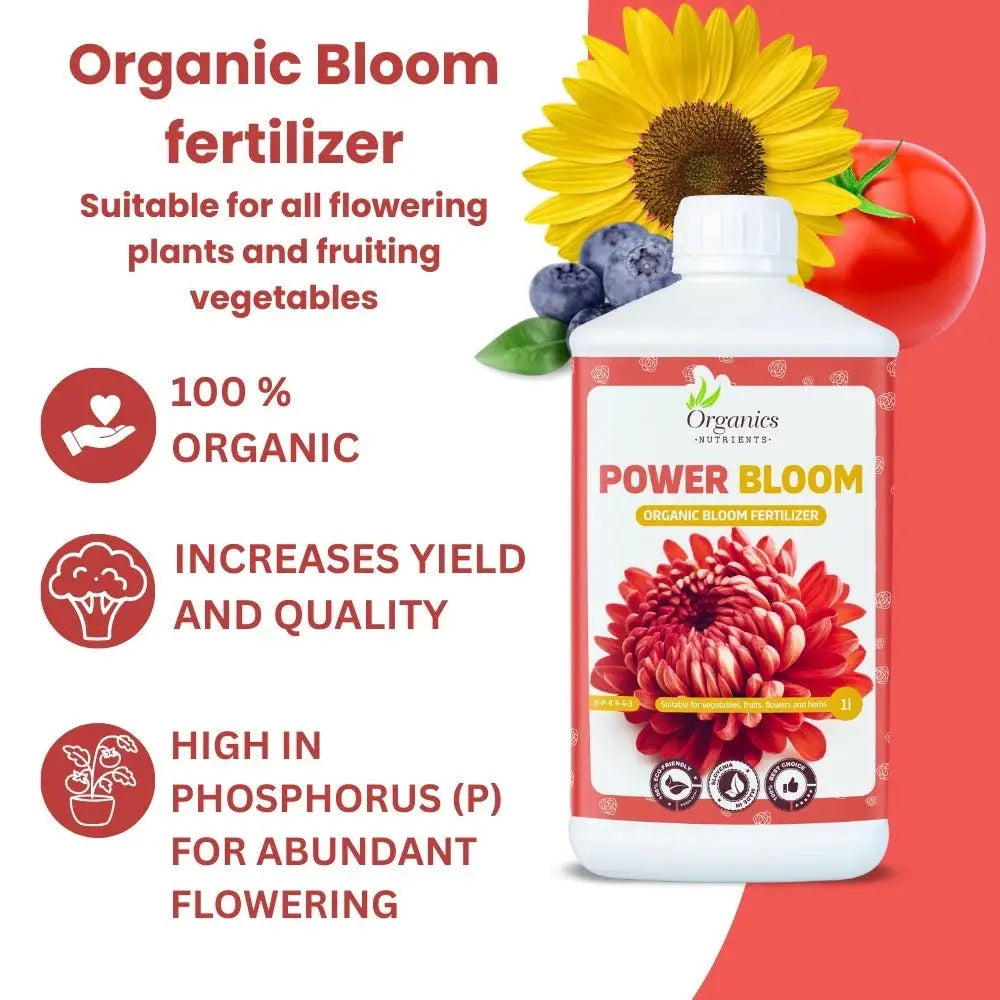 Power Bloom 1L – Orgaaninen kukintaravinne