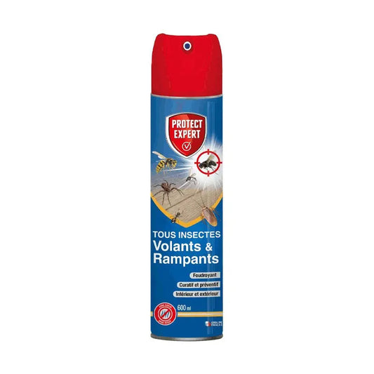 Protect Expert aerosol 600 ml | Hyönteismyrkky sisä- ja ulkokäyttöön