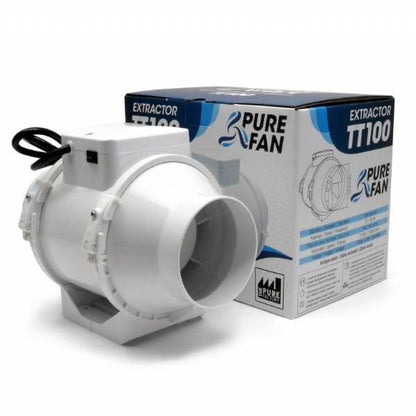 Pure Fan TT 100mm kanavapuhallin 145-187 m³/h