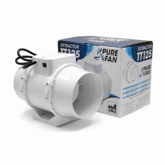 Pure Fan TT 125mm kanavapuhallin 220-280 m³/h