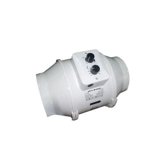 Vents TT-UN 150mm – kanavapuhallin 520 m³/h ulkoisella lämpötila-anturilla