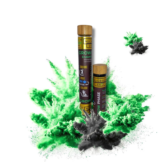 Microbe Shot™ GROW – Turboahdettua voimaa kasvuun Nosta kasvisi potentiaali uudelle tasolle vegetatiivisen vaiheen aikana.
